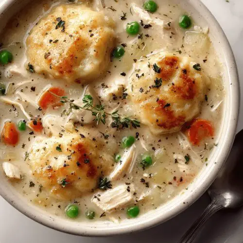 Easy Chicken and Dumplings Soup