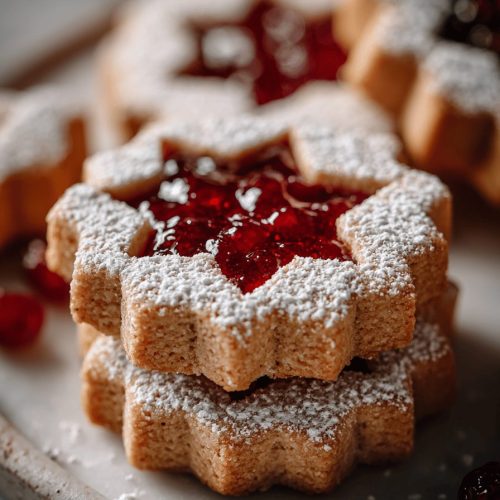 Easy Classic Linzer Cookies