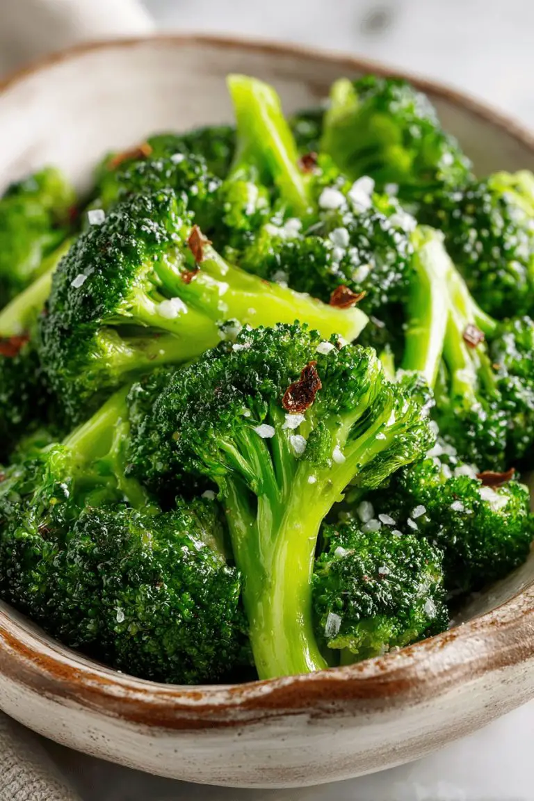 Easy Crack Broccoli Recipe