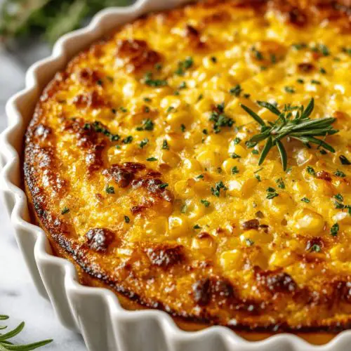 Easy Creamed Corn Casserole Recipe