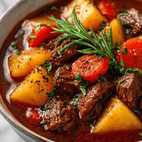 Easy Crock Pot Beef Stew