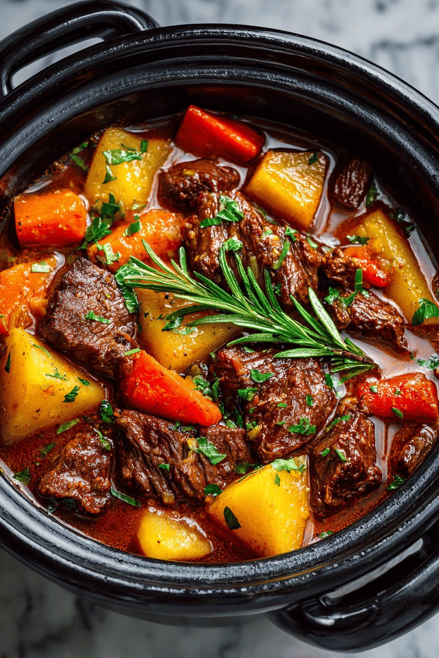 Easy Crock Pot Beef Stew