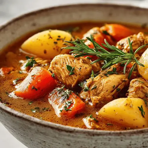 Easy Crock Pot Chicken Stew