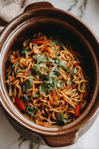 Easy Crockpot Lo Mein Recipes