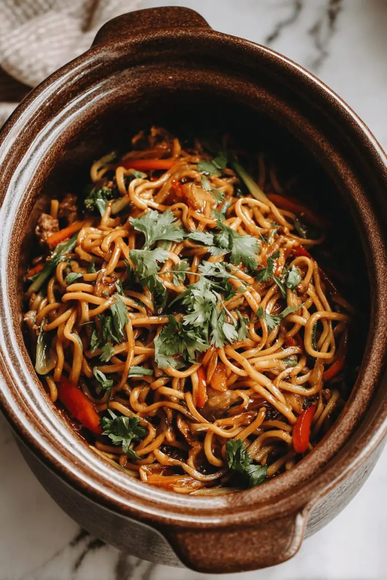 Easy Crockpot Lo Mein Recipes