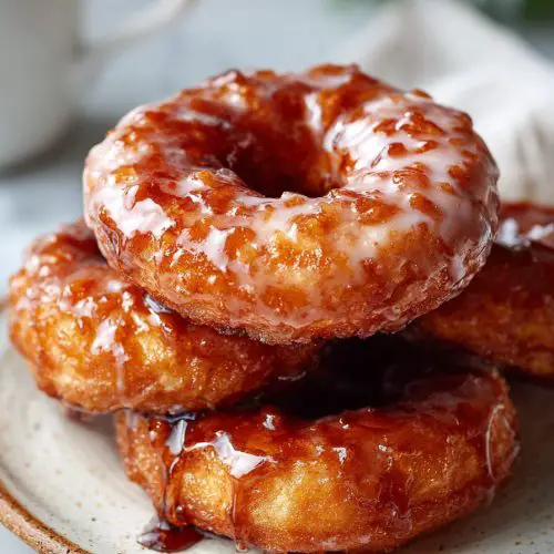 Easy Glazed Apple Cinnamon Rings