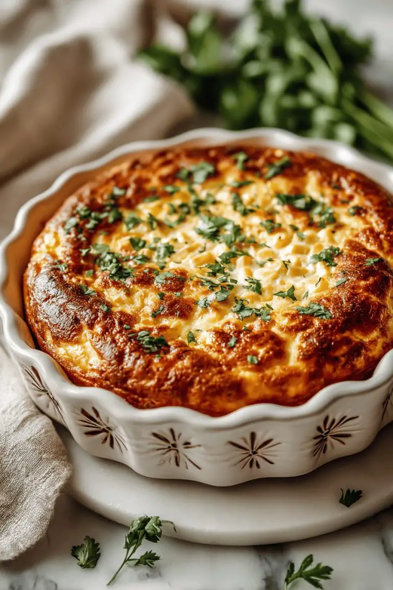 Easy Green Chile Corn Casserole