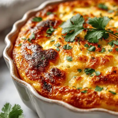 Easy Green Chile Corn Casserole