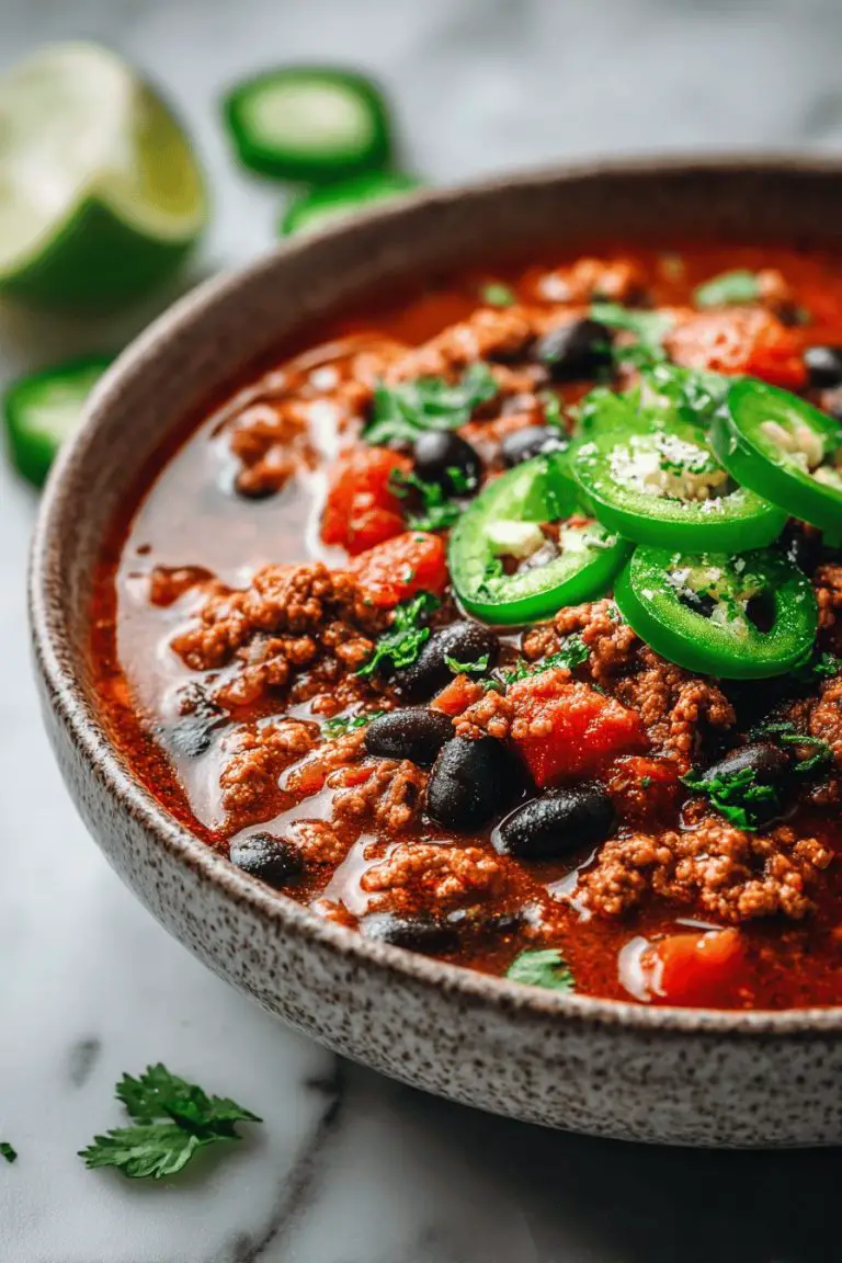 Easy Ground Turkey Chili Recipe