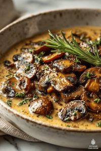 Easy Guinness Mushroom Gravy