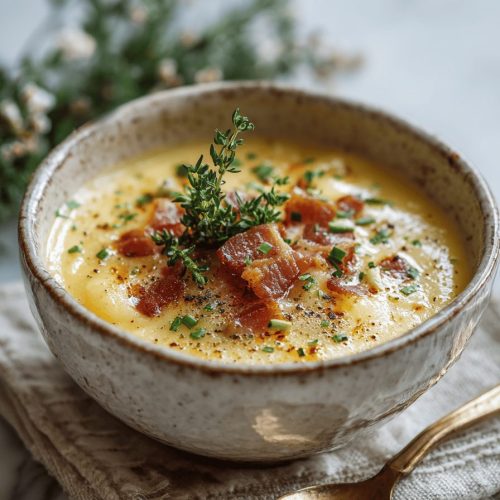 Easy Ham Potato Leek Soup