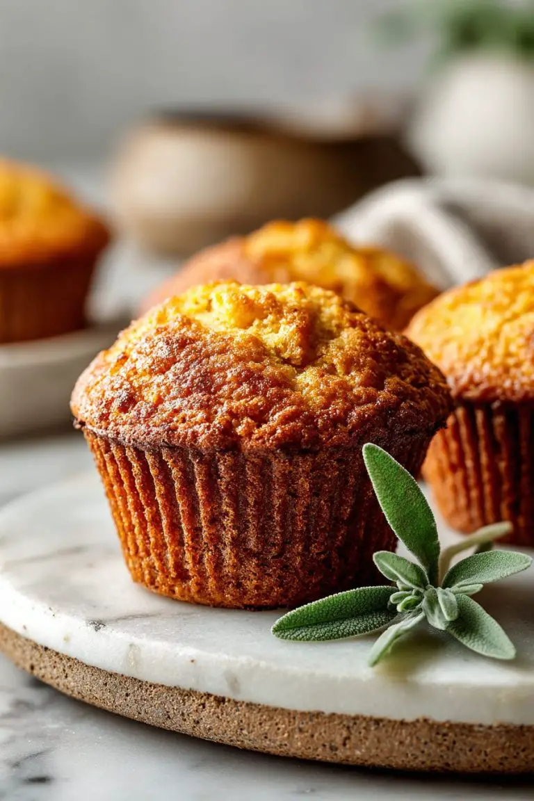 Easy Honey Cornbread Muffins