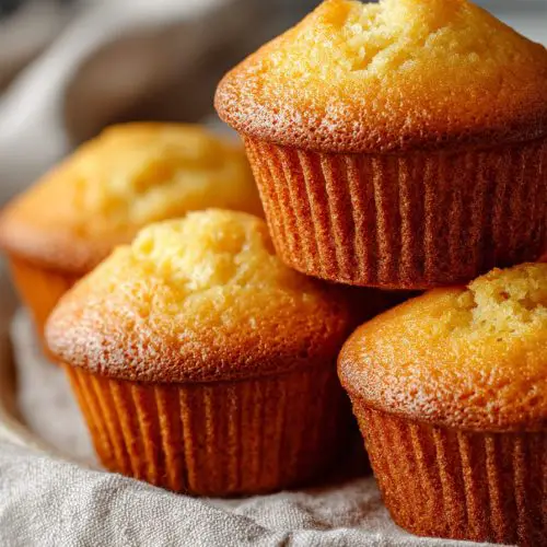 Easy Honey Cornbread Muffins