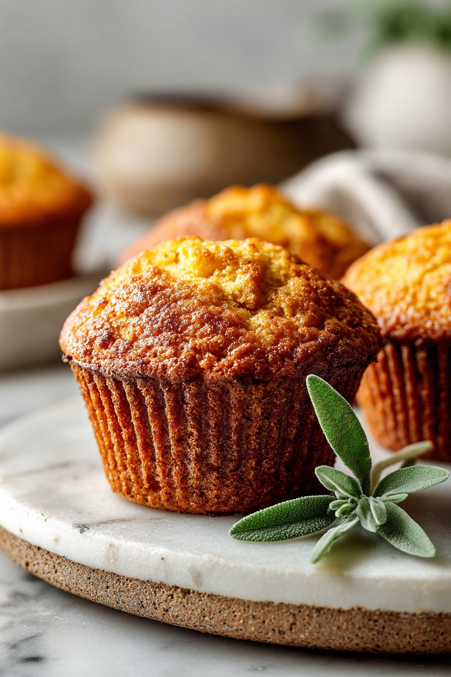 Easy Honey Cornbread Muffins