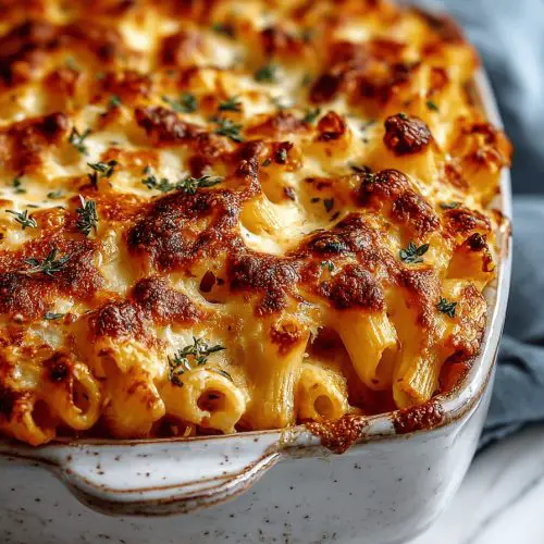 Easy Meatless Baked Ziti Recipe