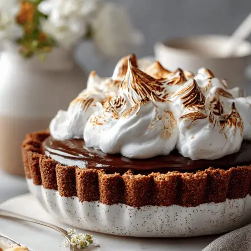 Easy Meringue Chocolate Pie Recipe