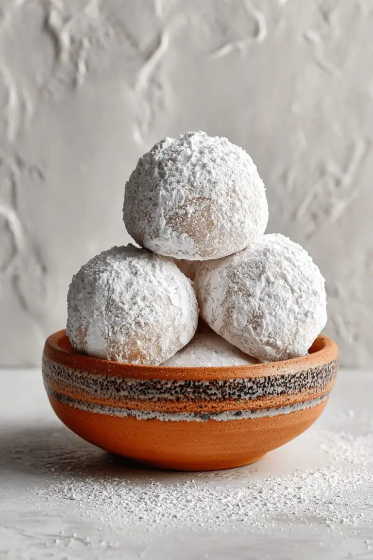 Easy Mexican Wedding Cookies