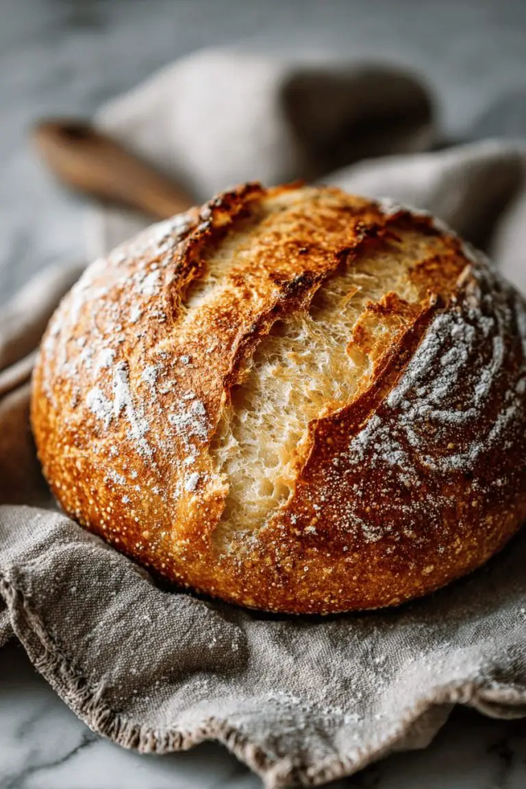 Easy No-Knead Bread Recipe