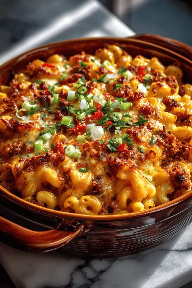 Easy One-Pot Chili Mac and Cheese
