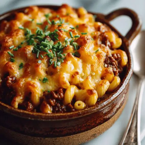 Easy One-Pot Chili Mac and Cheese