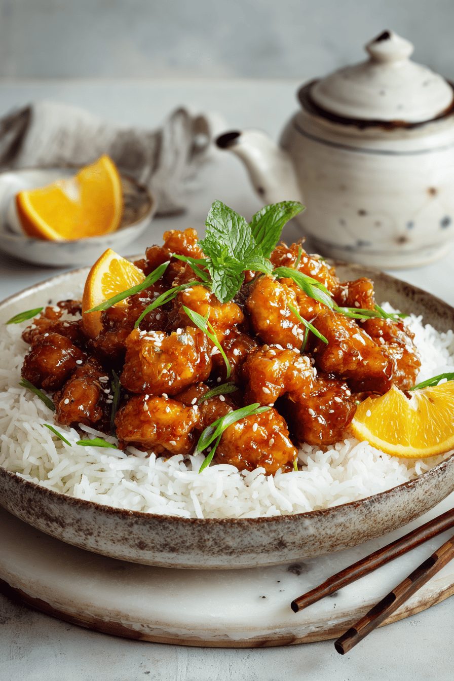 Easy Orange Chicken Recipe
