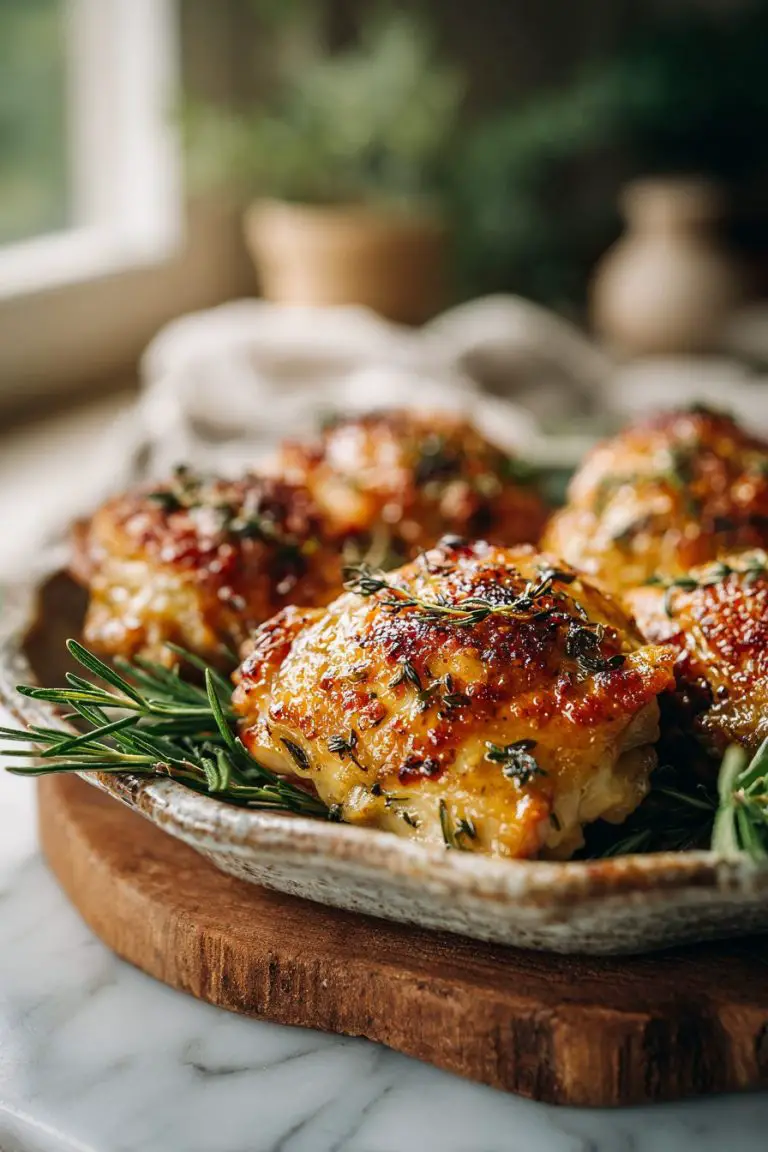 Easy Oven-Baked Chicken Thighs