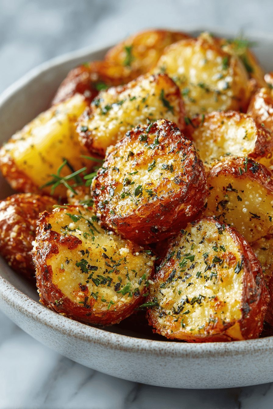 Easy Parmesan Roasted Potatoes