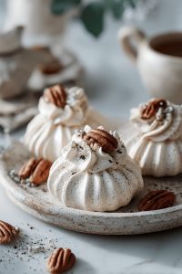 Easy Pecan Meringue Cookies