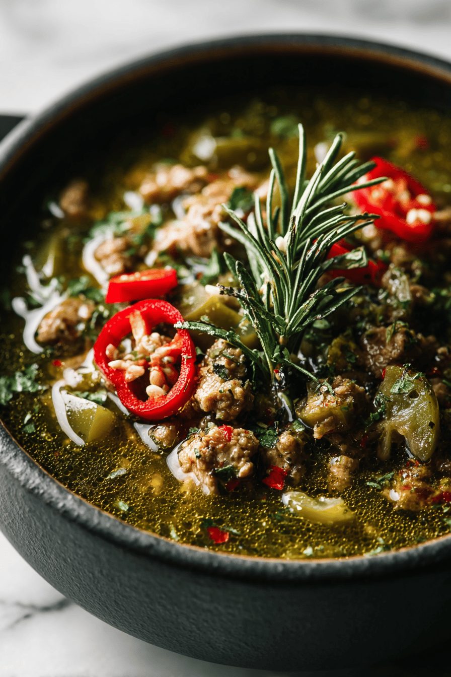 Easy Pork Chili Verde Recipe