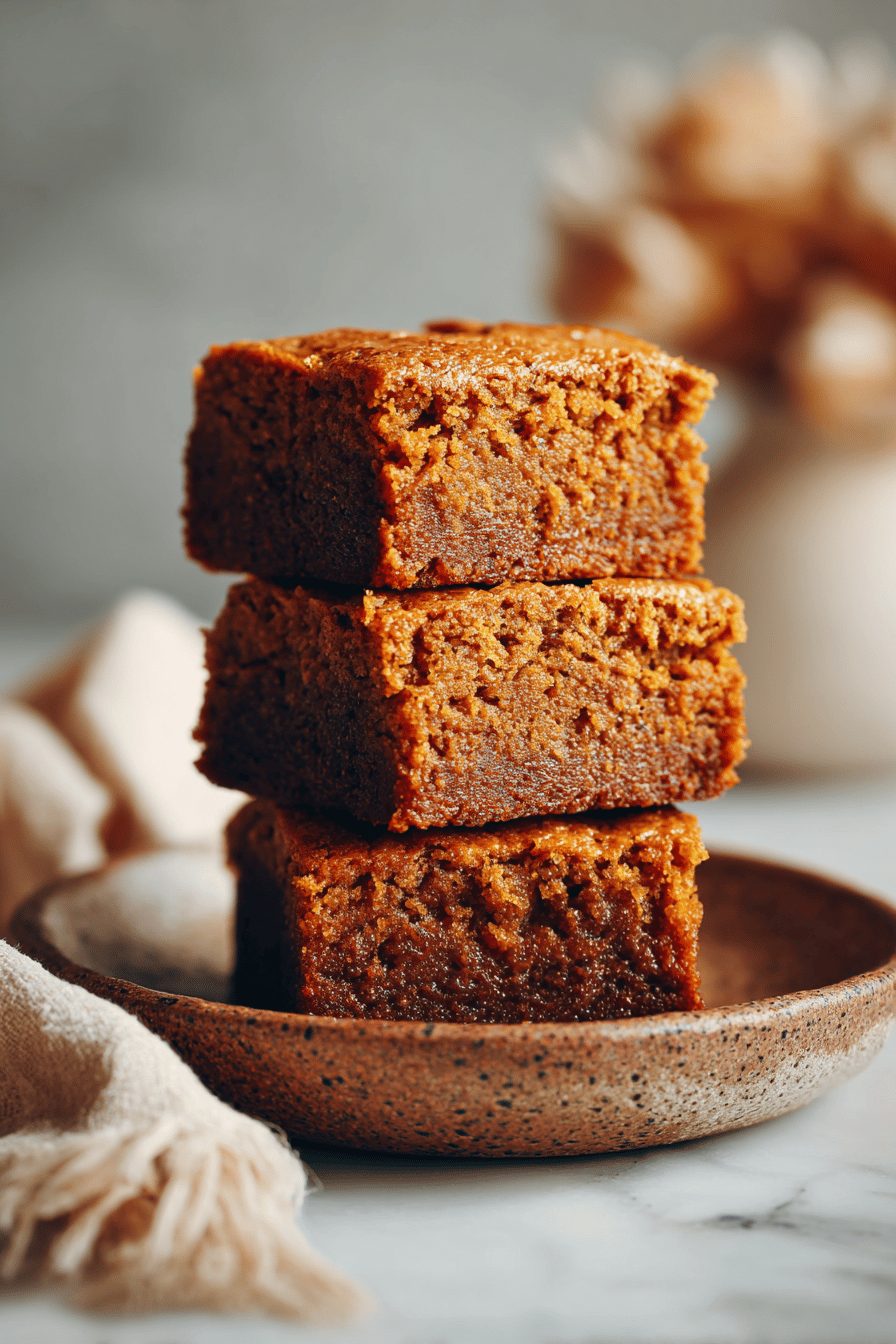 Easy Pumpkin Blondies Recipe