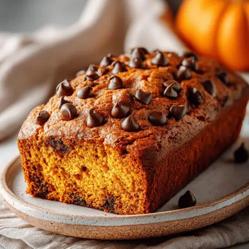 Easy Pumpkin Chocolate Chip Cake