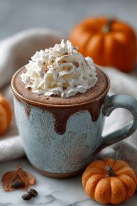 Easy Pumpkin Spice Hot Chocolate
