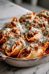 Easy Pumpkin Stuffed Shells
