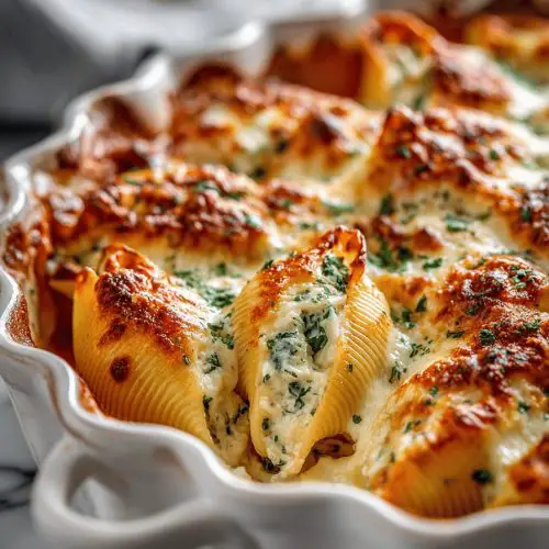 Easy Pumpkin Stuffed Shells