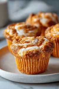 Easy Pumpkin Swirl Muffins