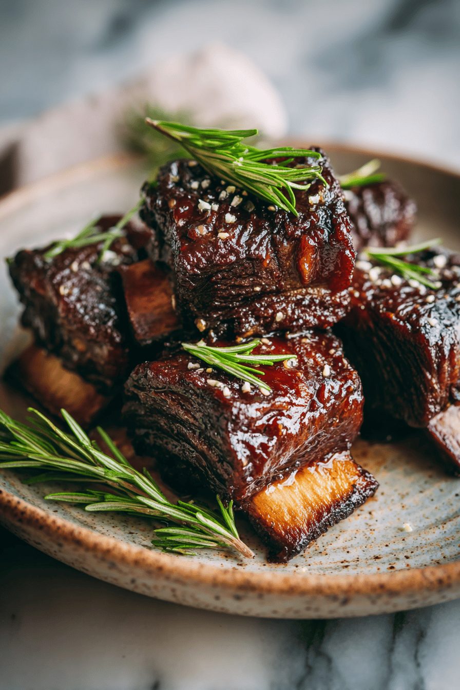 Easy Red Wine Short Ribs