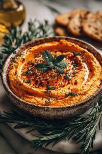 Easy Roasted Red Pepper Hummus Recipes