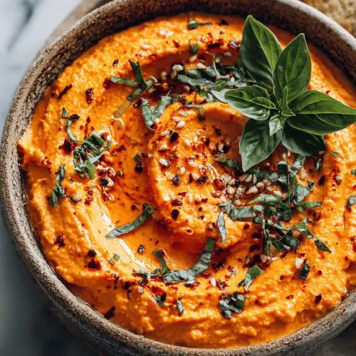 Easy Roasted Red Pepper Hummus Recipes