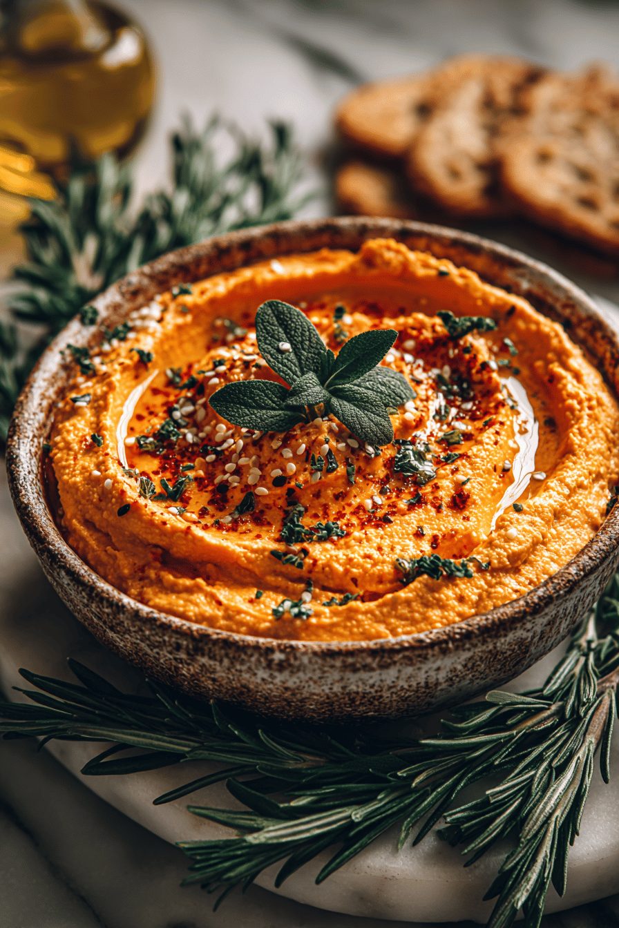Easy Roasted Red Pepper Hummus Recipes