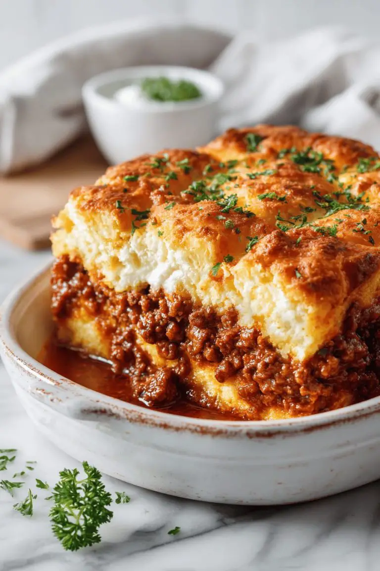 Easy Sloppy Joe Casserole Recipe