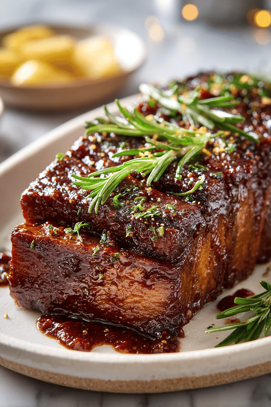 Easy Slow Cooker BBQ Beef Brisket