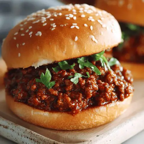 Easy Slow Cooker Sloppy Joes