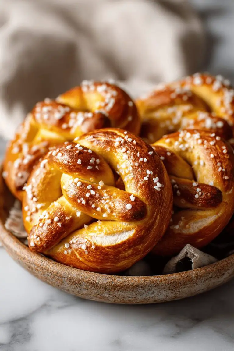 Easy Soft Pretzels Recipe