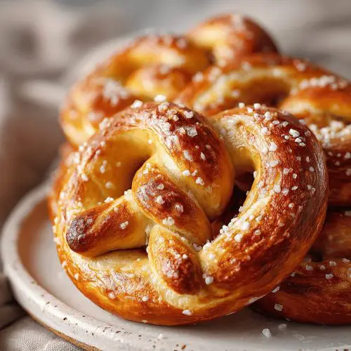 Easy Soft Pretzels Recipe