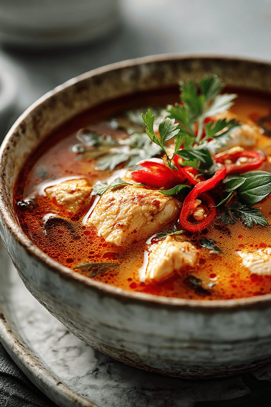 Easy Spicy Chicken Soup