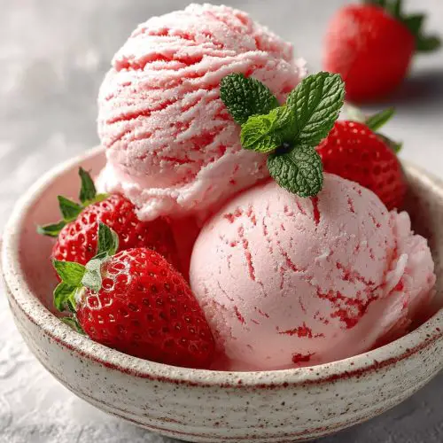 Easy Strawberry Ice Cream Recipes