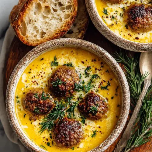 Easy Swedish Meatball Soup Recipe