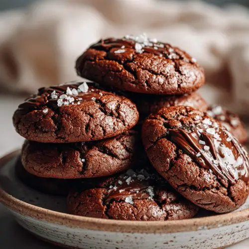 Easy Three-Ingredient Brownie Cookies