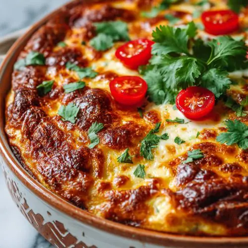 Easy Tortilla Casserole Recipe