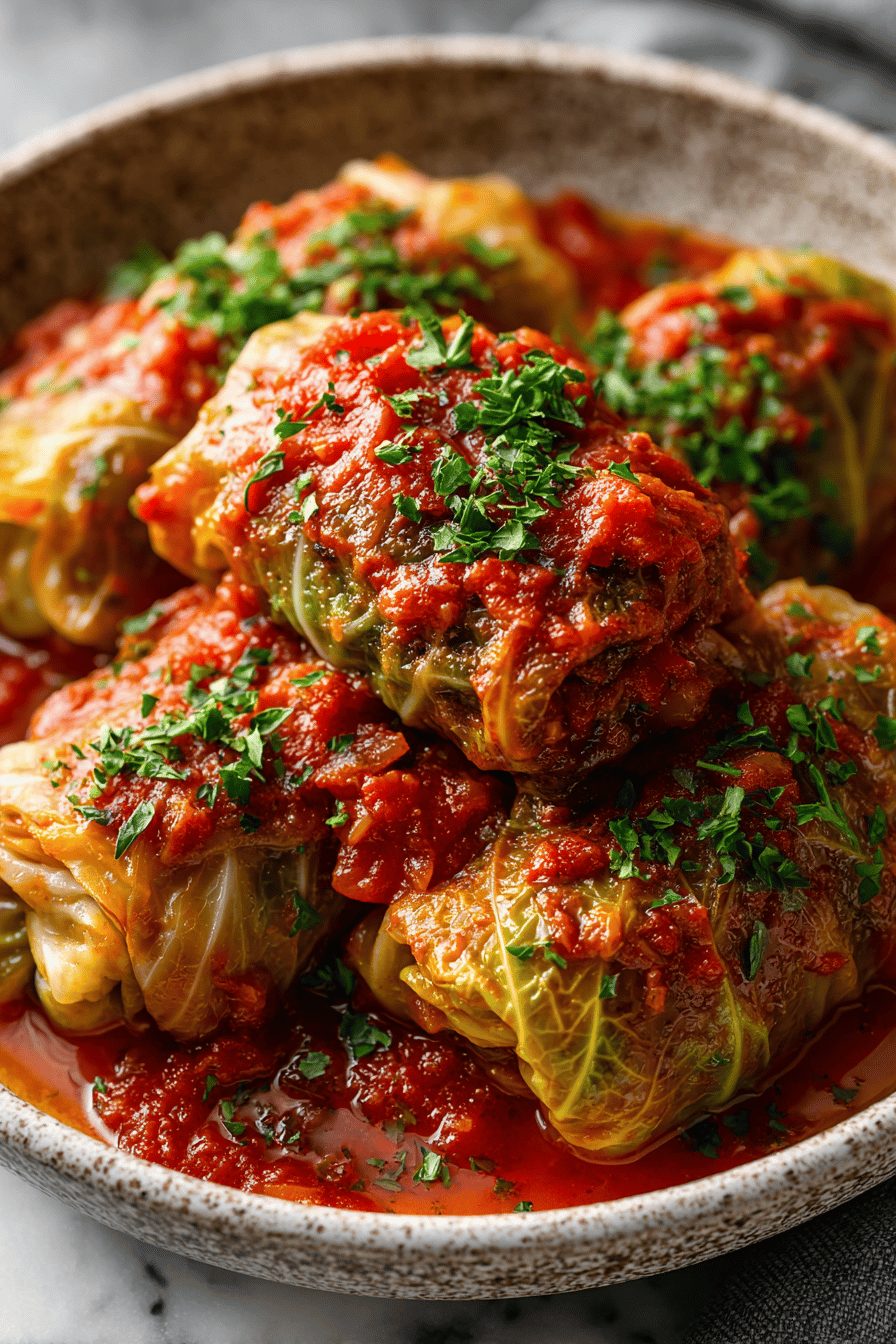 Easy Unstuffed Cabbage Rolls